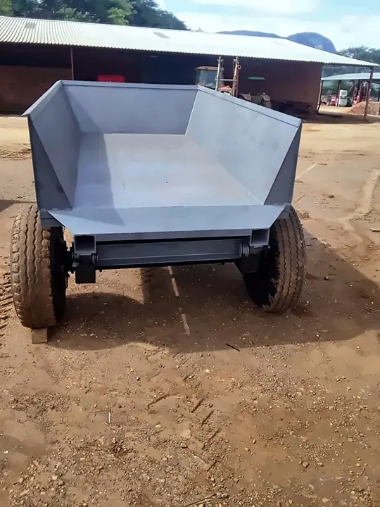 Farm tipper trailer built from scratch